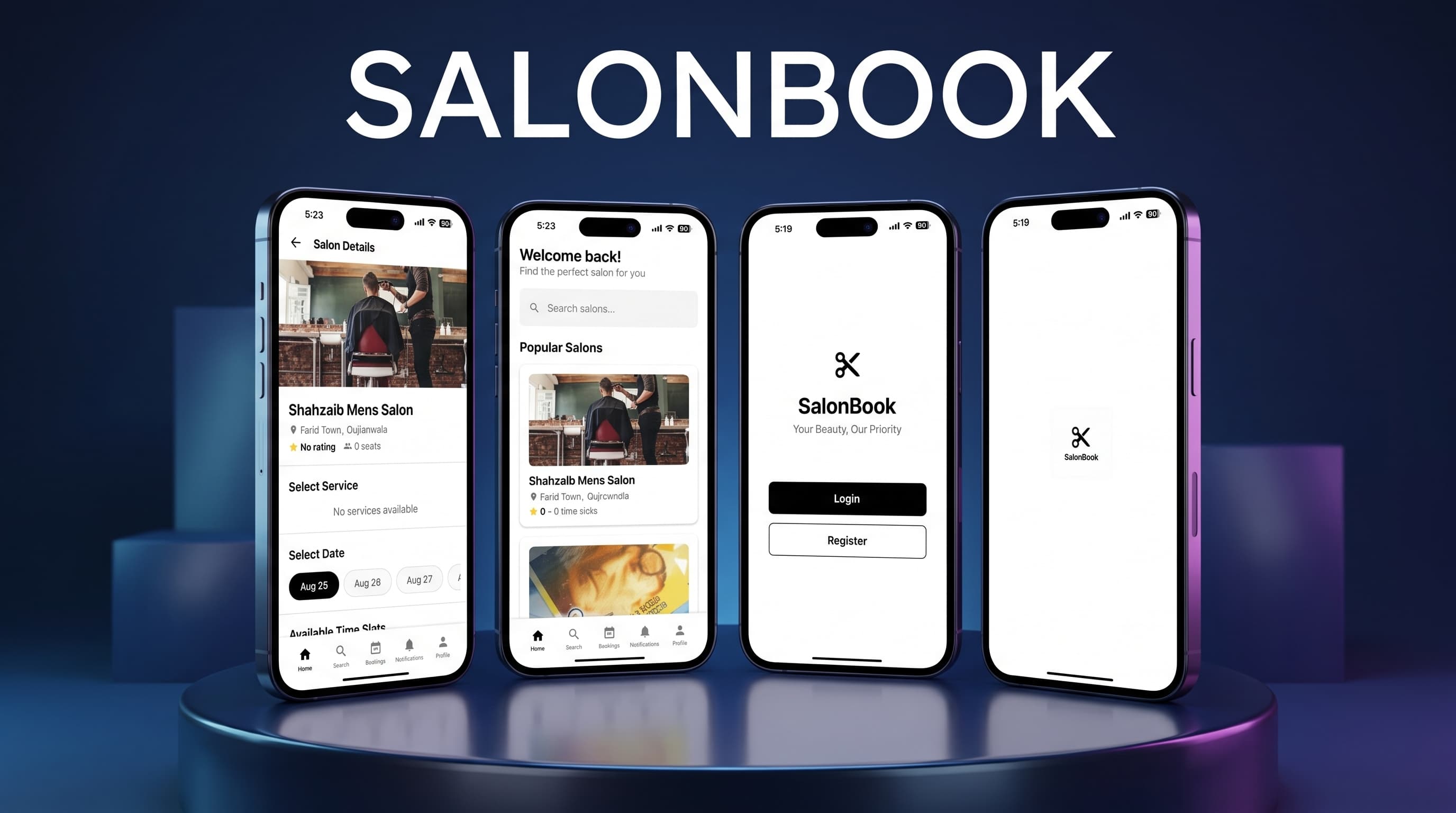SalonBook project thumbnail